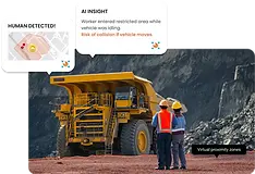 AI-powered Video surveillance for Worker Machine Proximity 